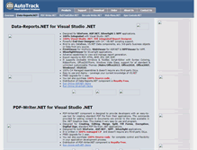 Tablet Screenshot of dbautotrack.net